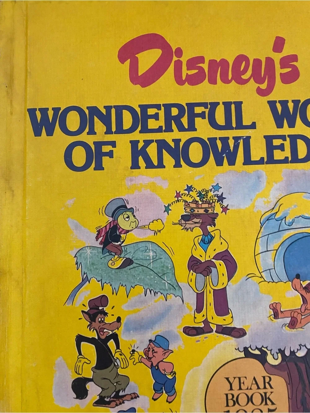 Disney vintage yellow